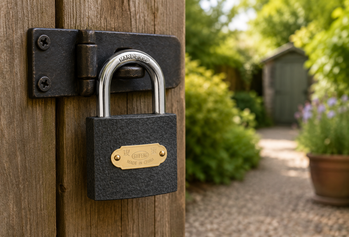 Tri-circle 20mm Iron Padlock