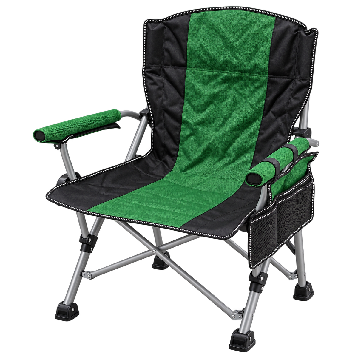 Folding Chair  With Drink Holder