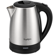 Regal Pro 1.7L Stainless Steel Kettle Black & Silver