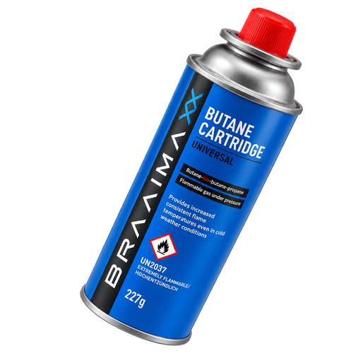 Born Free Maxx 227g Universal Butane Cartridge