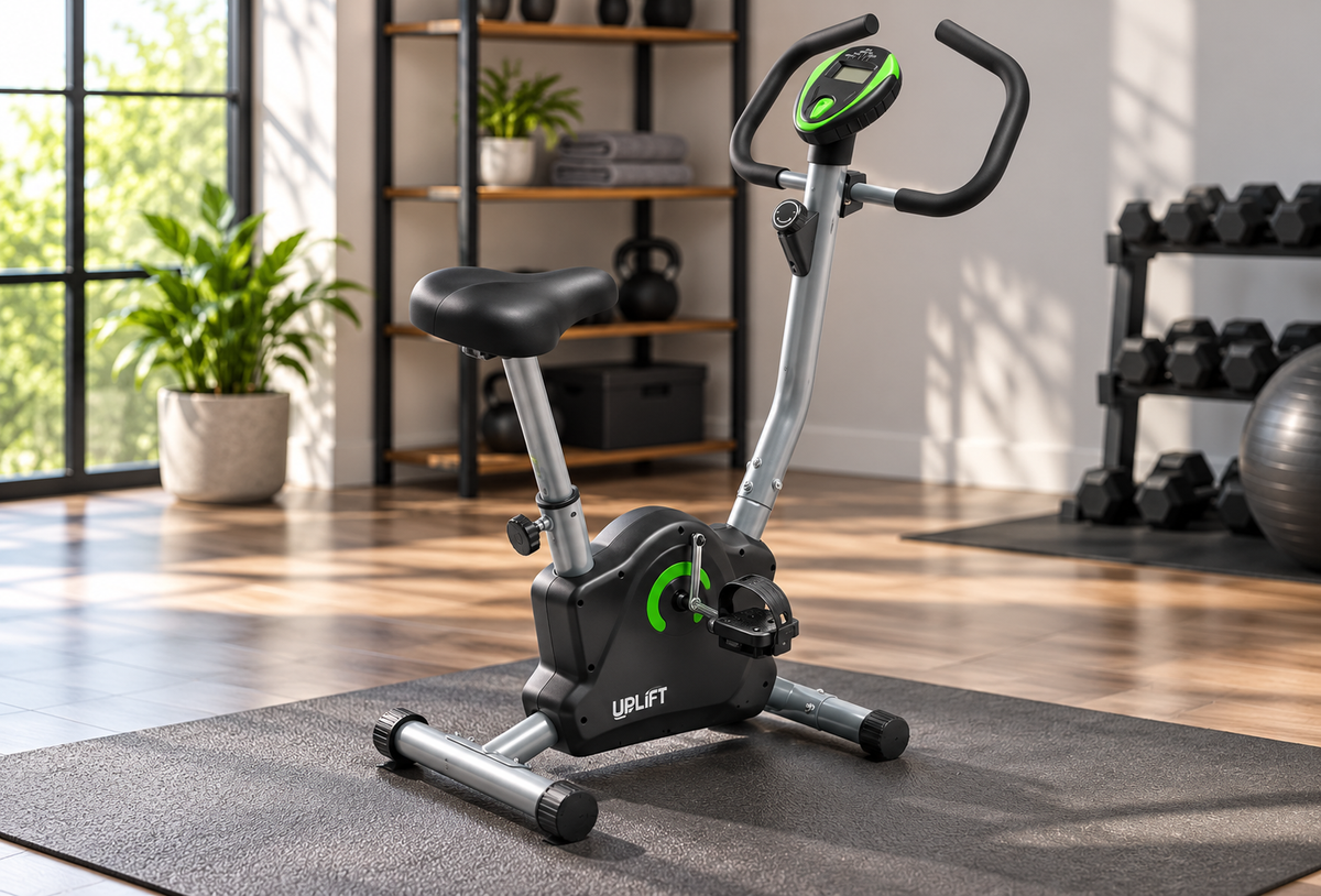 Uplift Upright Home Exercise Bike With LCD Display UGE010