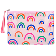 Quest QT-6911-PK Rainbow Value Pencil Case Pink