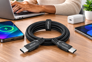 UCC60 USB-C to USB-C 60W PD Cable, 3A, 1m, Black – UCC60