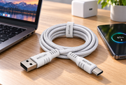 UAC20B Braided USB-A to USB-C USB 2.0 Cable, 3A, 1m – UAC20B