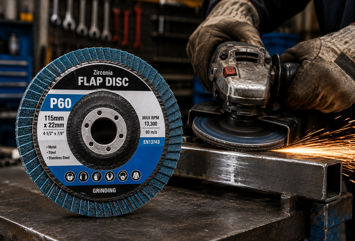 Zirconia P60 Flap Disc