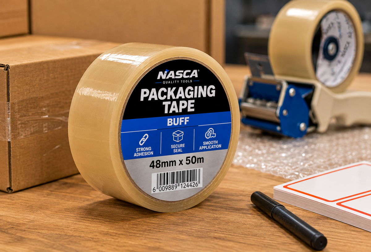 Buff Packaging Tape