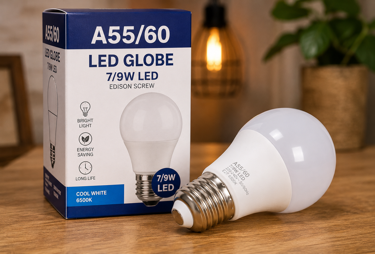 LED Globe 7/9W LED Edison Screw