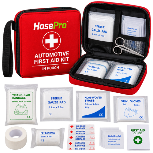Automotive First Aid Kit In Pouch
