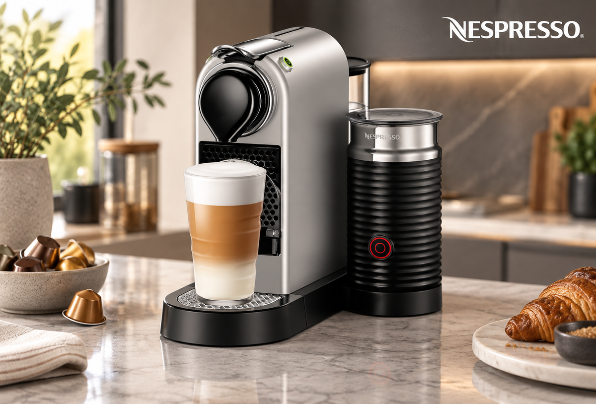 Nespresso CitiZ Automatic Espresso Machine - Silver