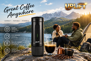 Uplift 20-Bar Portable Espresso Maker with Self-Heating & USB-C Charging