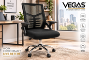 Vegas Mid-Back Mesh Office Chair - VOC-9060