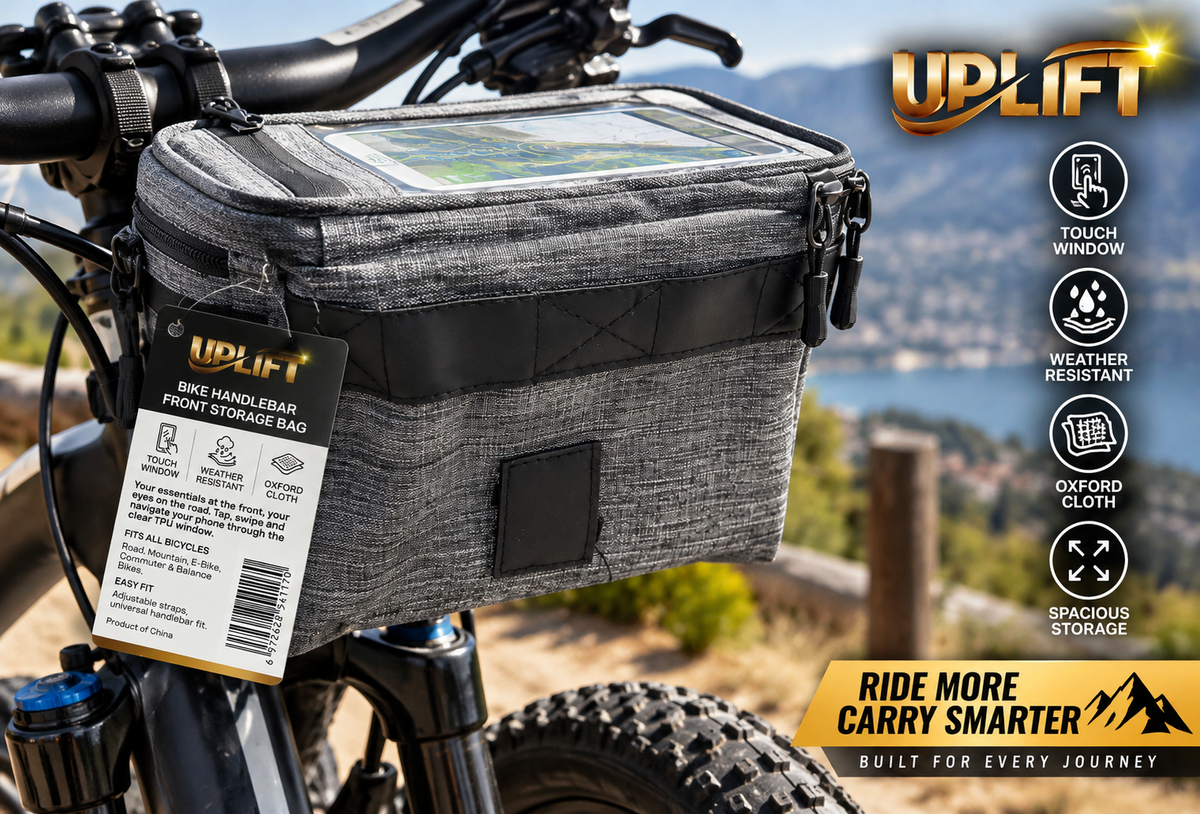 Uplift Bike Handlebar Front Storage Bag – UBA006
