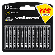 Volkano Extra Series Alkaline Batteries Value Pack – 12 Pack