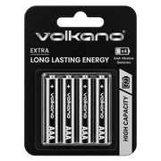 Volkano Extra Series Alkaline AAA Batteries – 4 Pack