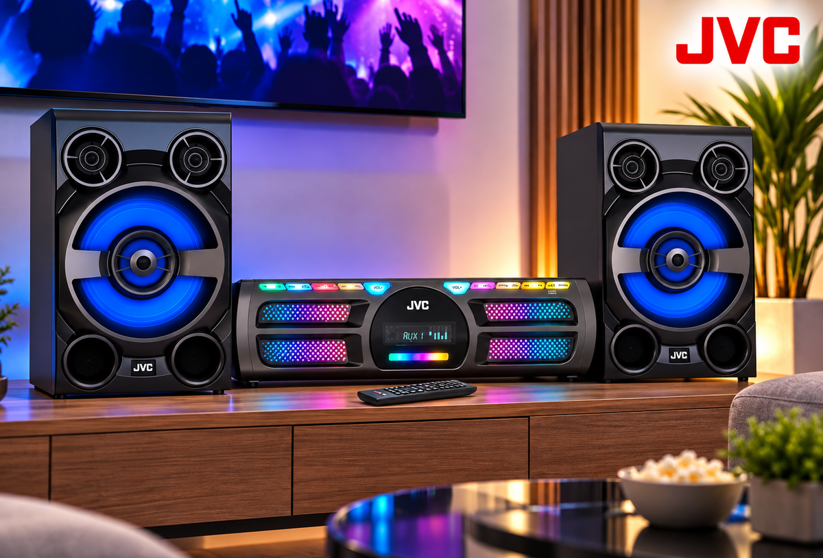 JVC 180W Home Entertainment System MX-N122B