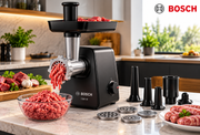 Bosch 1900W MultiPower Food Mincer Black