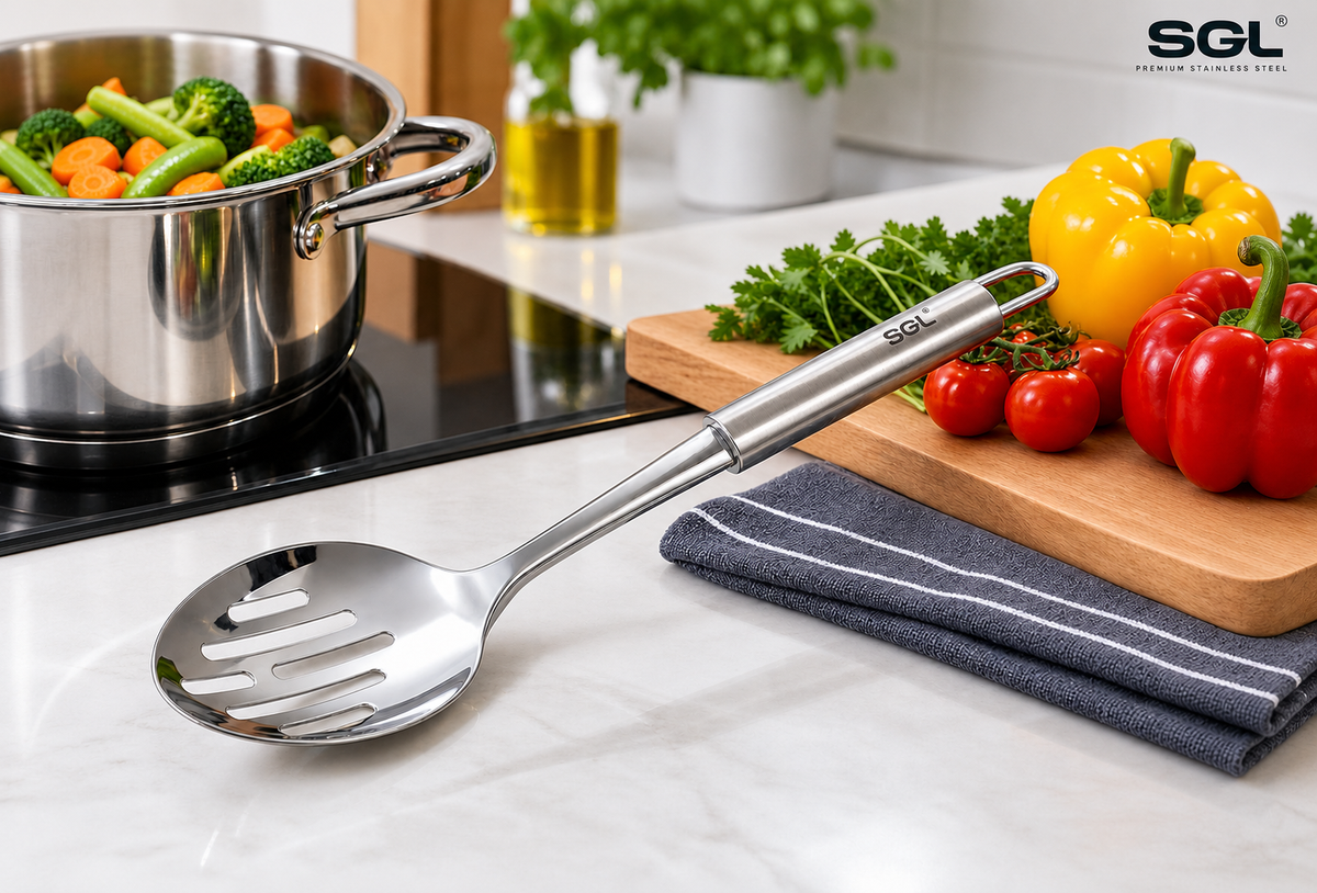 SGL Premium St / St Slotted Spoon - LEG-601001