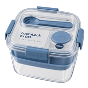LocknLock to Go 3in1 Salad Box 950ml - LEG-HSM8440TLB