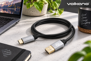Volkano VK-20271-BK Flexi Series 3-in-1 Charging Cable - Black