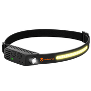 Rugged by Volkano VK-4105-BK 500lm COB Headlamp with Wave Sensor
