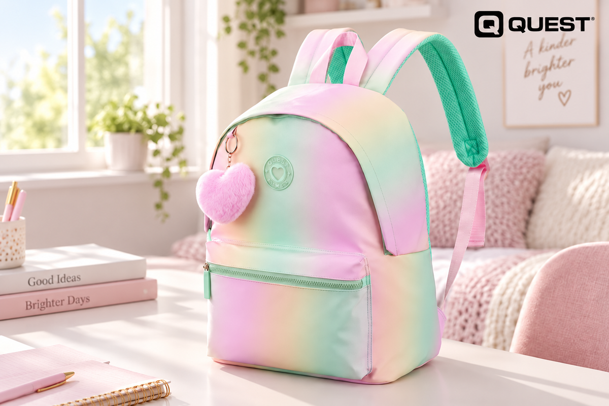 Quest QT-9219-PK Softly Ombre Backpack Pink