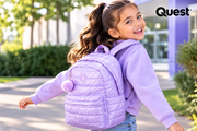 Quest QT-9215-LL Crinkle-Pop Backpack Lilac