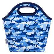 Quest QT-9231-BL Shark Cammo Lunch Bag Blue