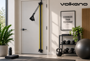 Volkano VA-1019-BKYL Active Doorway Gym - Black / Yellow