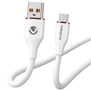 Volkano VK-20261-WT Flexi Series USB to Micro USB 1.5m 18W - White