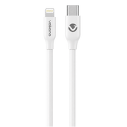 Volkano VK-20268-WT Flexi Series USB-C to MFi Lightning 2.5m 27W - White