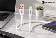 Volkano VK-20270-WT Flexi Series USB to MFi Lightning 2.5m 27W - White