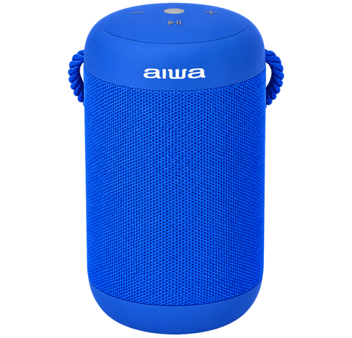 AIWA Bluetooth Portable Dual Speaker Blue ABT-307BL