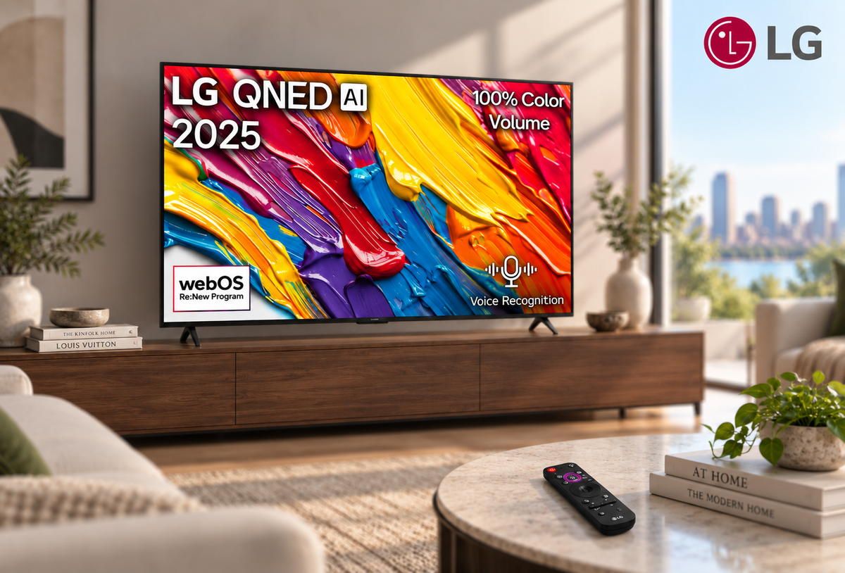 LG 75QNED82A6A 75-inch 4K QNED Smart TV