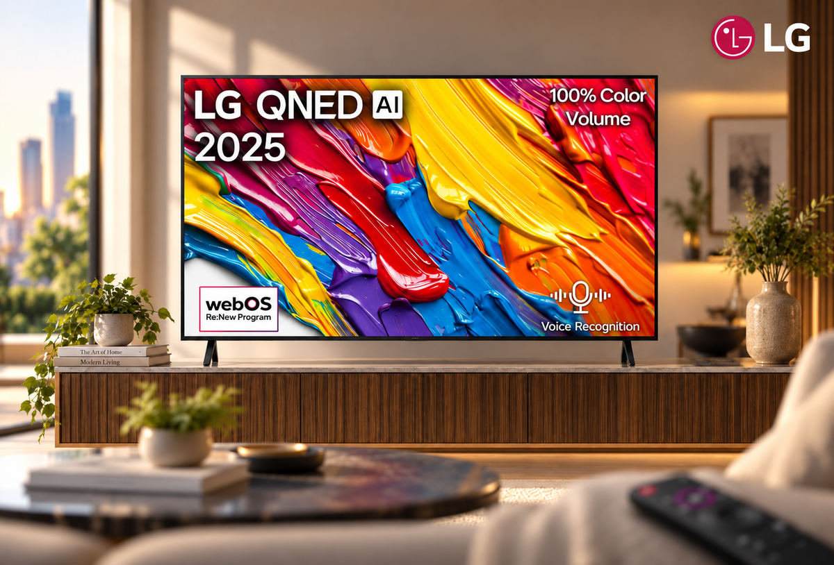 LG 65QNED82A6A 65-inch 4K QNED Smart TV