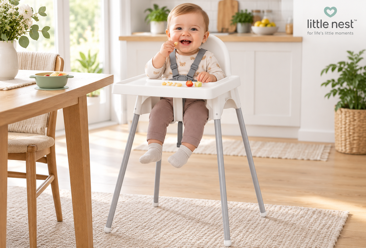 Conti Baby High Chair White CHBC-002W/P