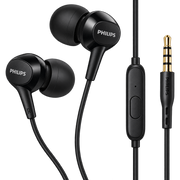 Philips TAE1126 Wired In - Ear Headphone with Mic - Black