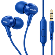 Philips TAE1105 Wired In - Ear Headphone with Mic - Blue
