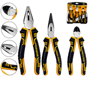 Toolmak 3 Piece Pliers Set