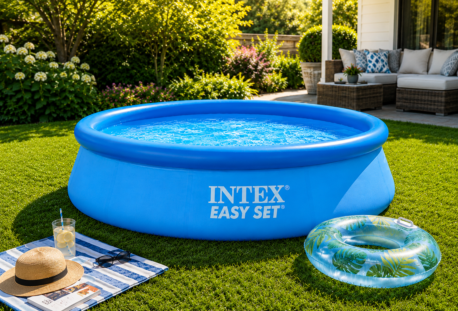 Intex Easyway Swimming Pool - Size 2.4m