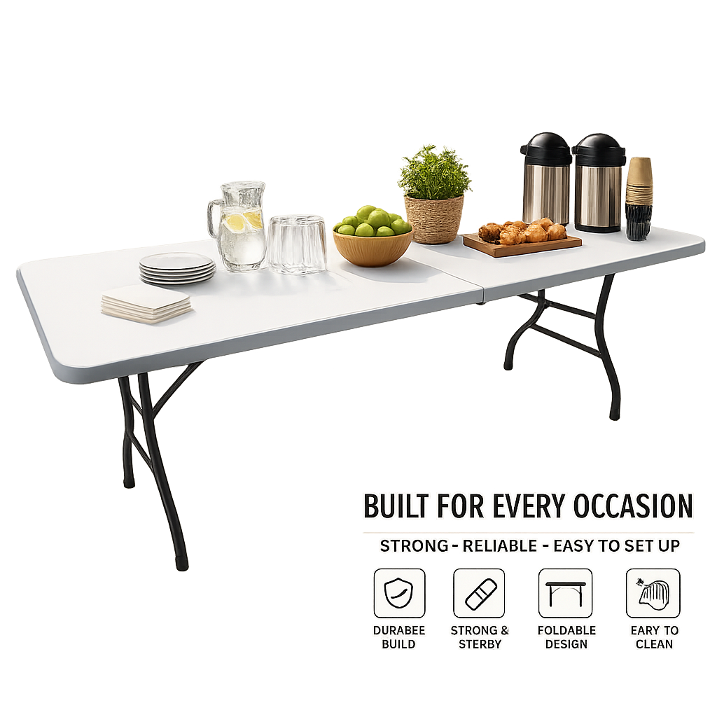 Uplift Folding Trestle Table 180cm