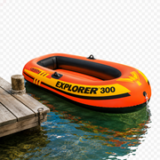 Intex Explorer 300 Boat - 3 Seater