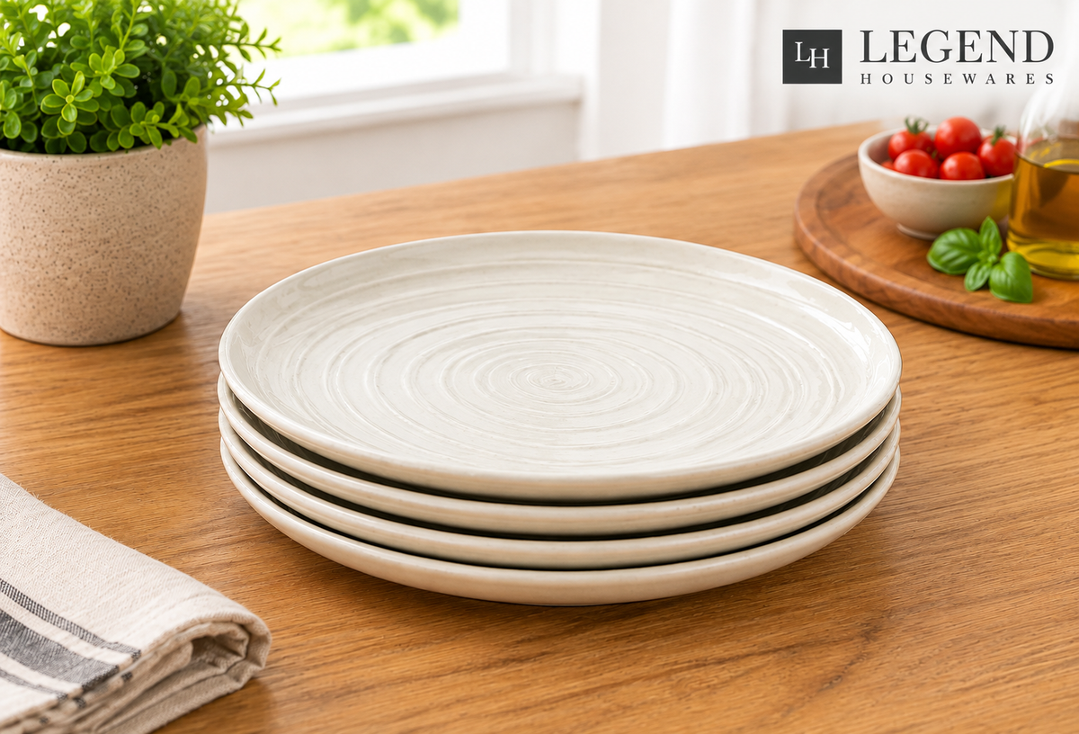 Legend Premium Stoneware 4pc Plate 21cm - LEG-ONL-100562