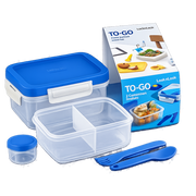 LocknLock to Go 2in1 Lunch Box 1.2L - LEG-HPL979LB