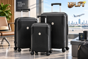 Uplift 3-Piece Hard-Shell Lightweight Impact Resistant Luggage Set - ULA007