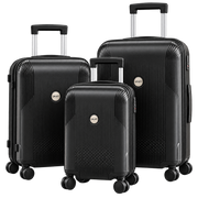 Uplift 3-Piece Hard-Shell Lightweight Impact Resistant Luggage Set - ULA007