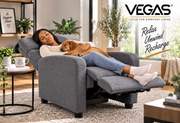 Vegas Recliner Grey - VRC-299G