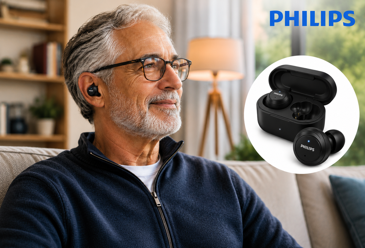 Philips TAT1209 True Wireless In - Ear Headphone - Black