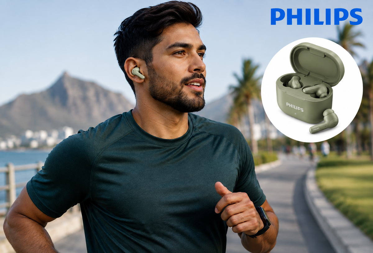 Philips TAT4556 True Wireless In - Ear ANC Headphone - Green