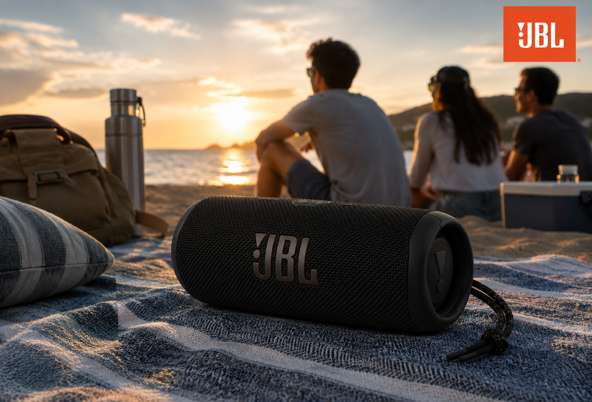 JBL Charge Essential 3 Portable Bluetooth Speaker Black