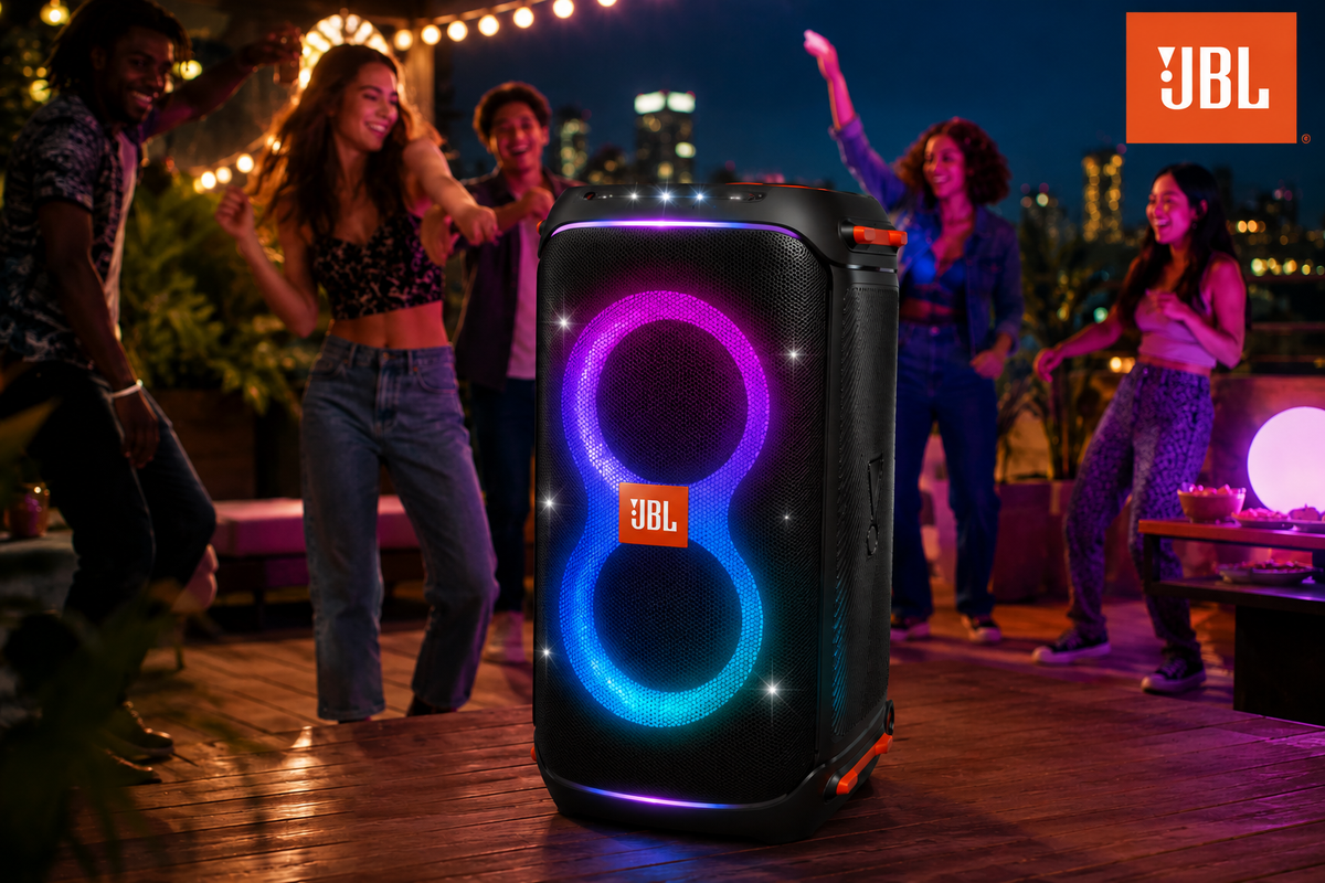 JBL Partybox STAGE320 Portable Speaker Black